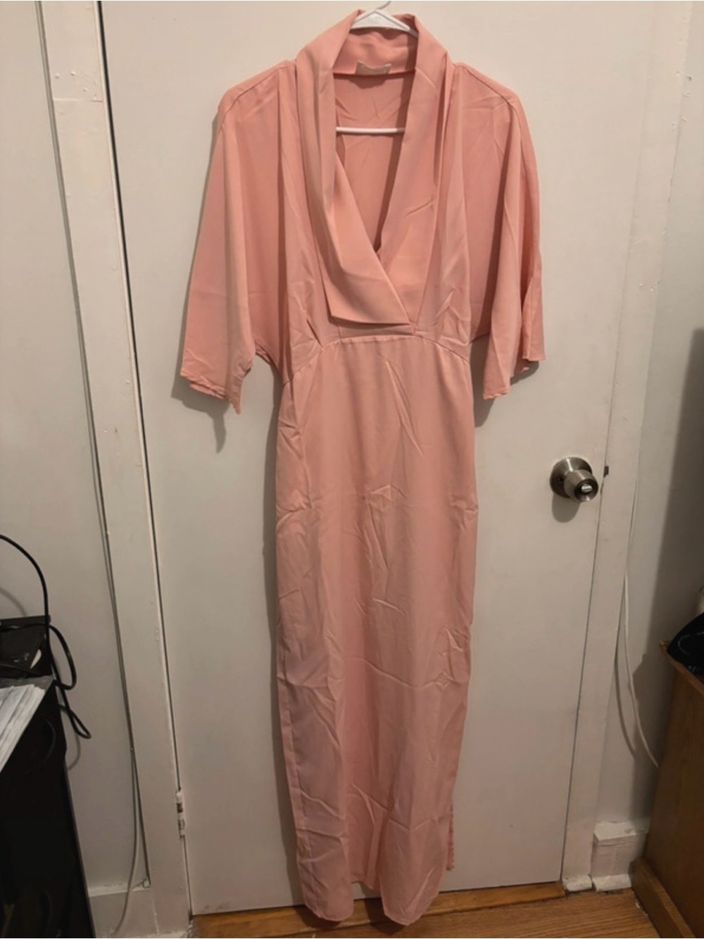 ANDREE BY UNIT Blush Pink Maxi Dress